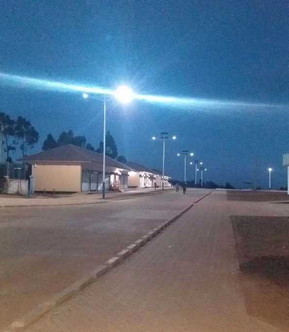 梅河口市非洲科特迪瓦太阳能路灯工程